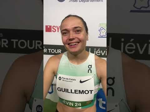 Agathe GUILLEMOT : "La course vers les JO est bien lancée !" (Meeting Liévin 2024)